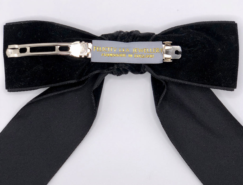 Black Velvet Bow
